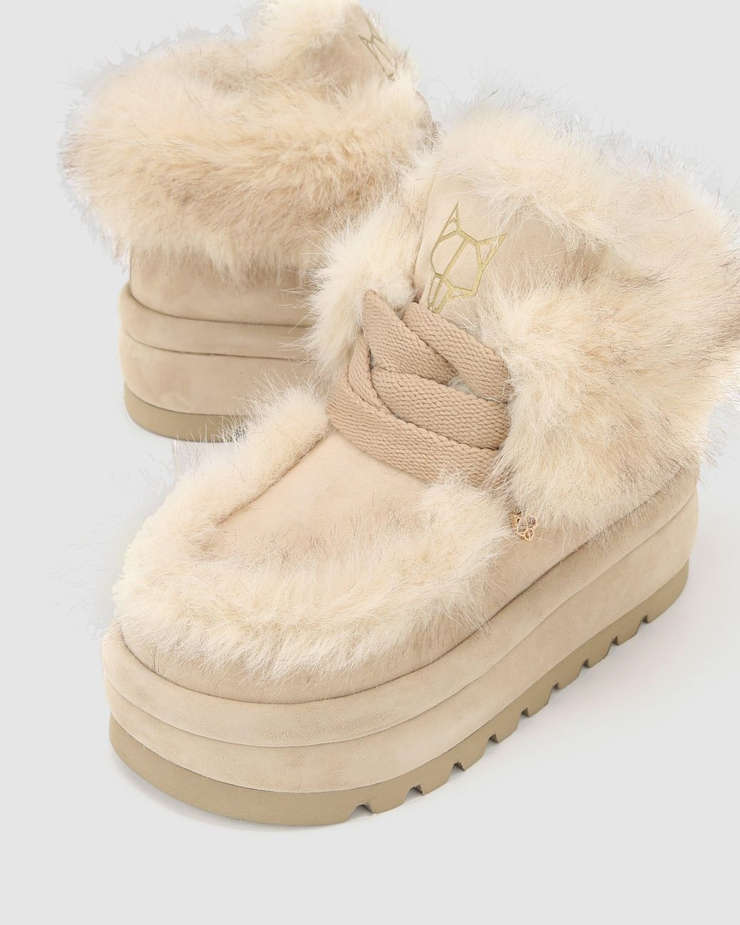 Naked Wolfe Natural Bambi Ice Suede