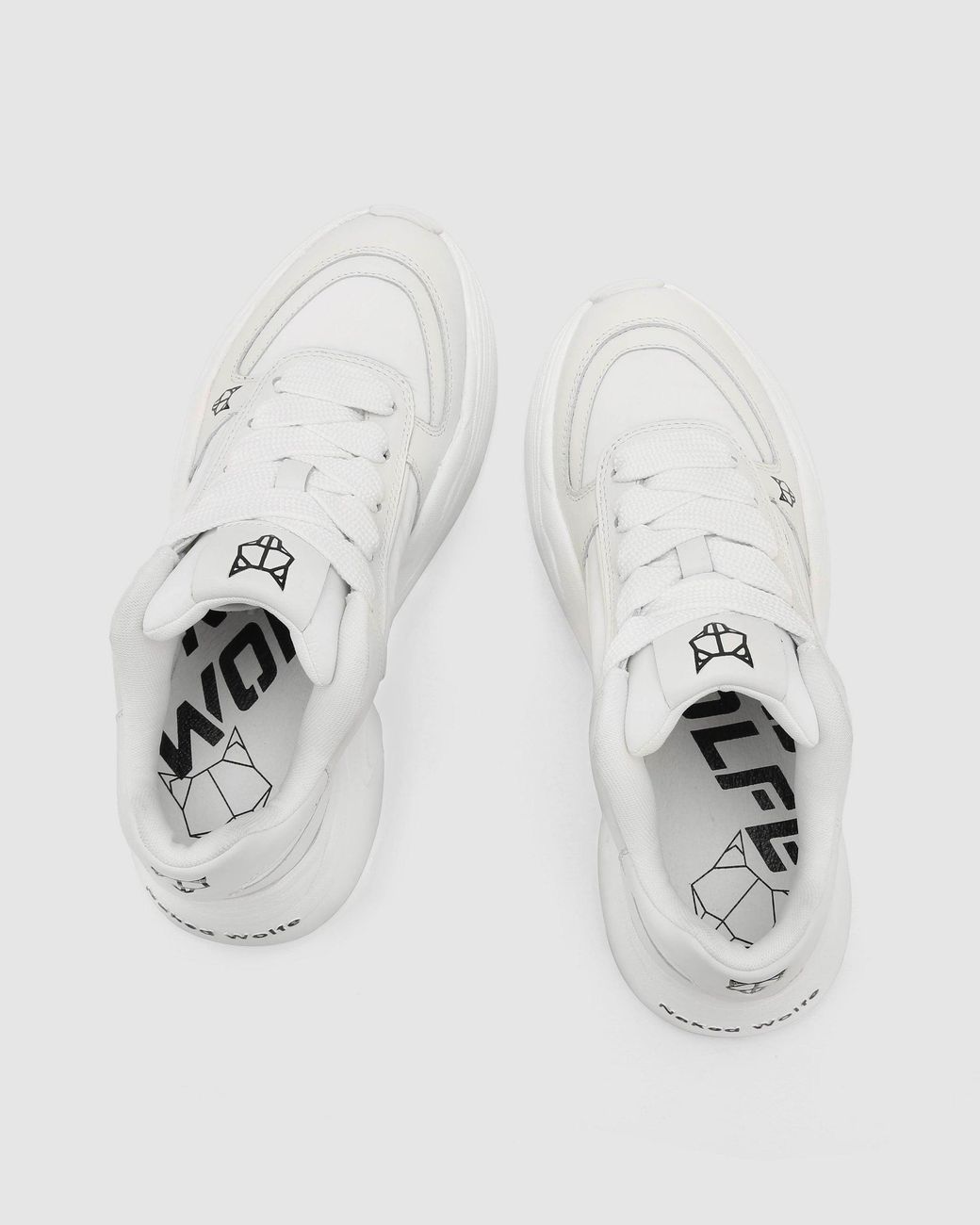 Naked Wolfe Temple White Leather