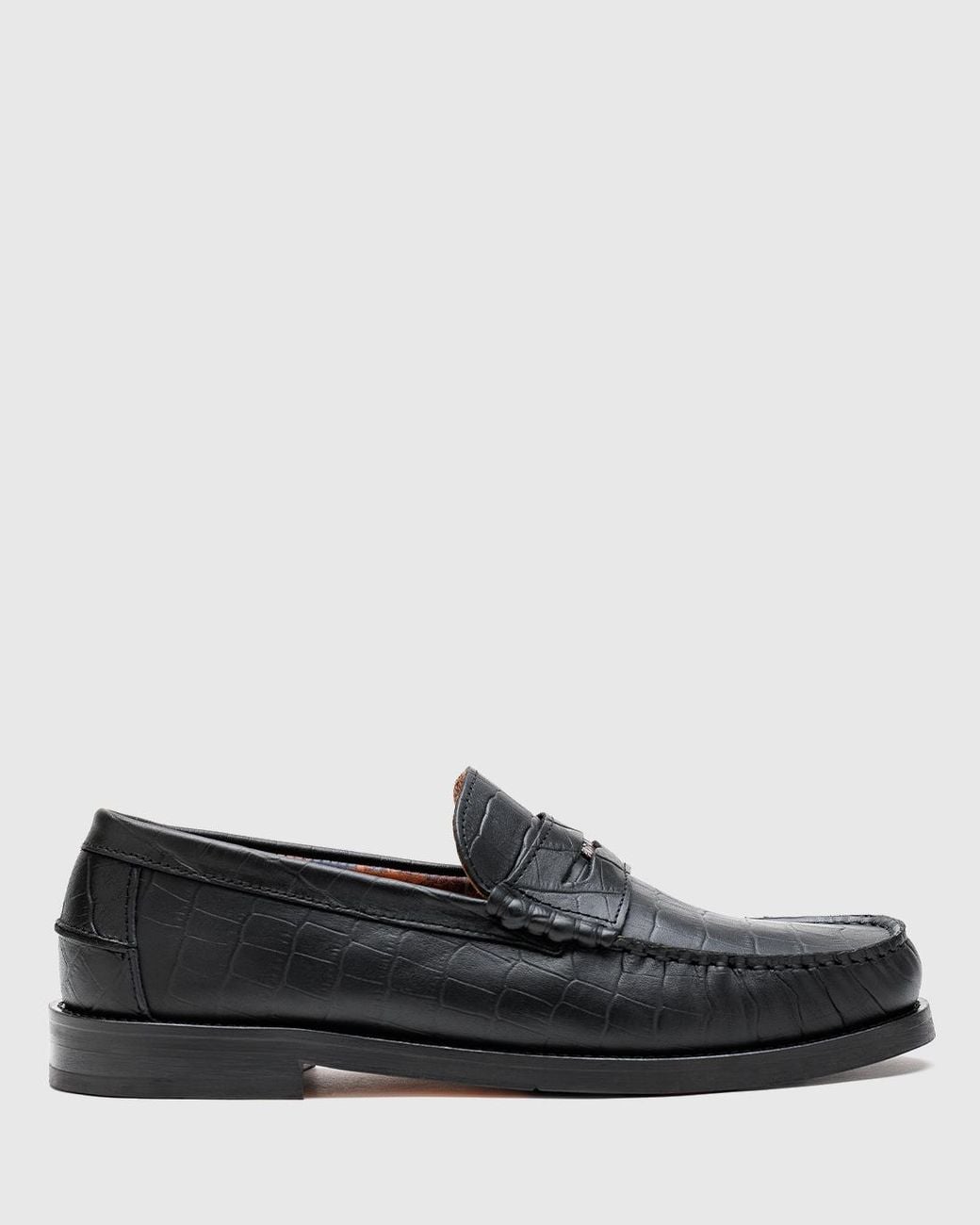 Naked Wolfe Black Riviera Croc