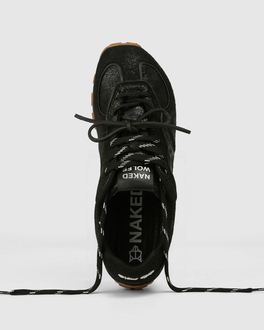 Naked Wolfe Black Lightning Distress Leather