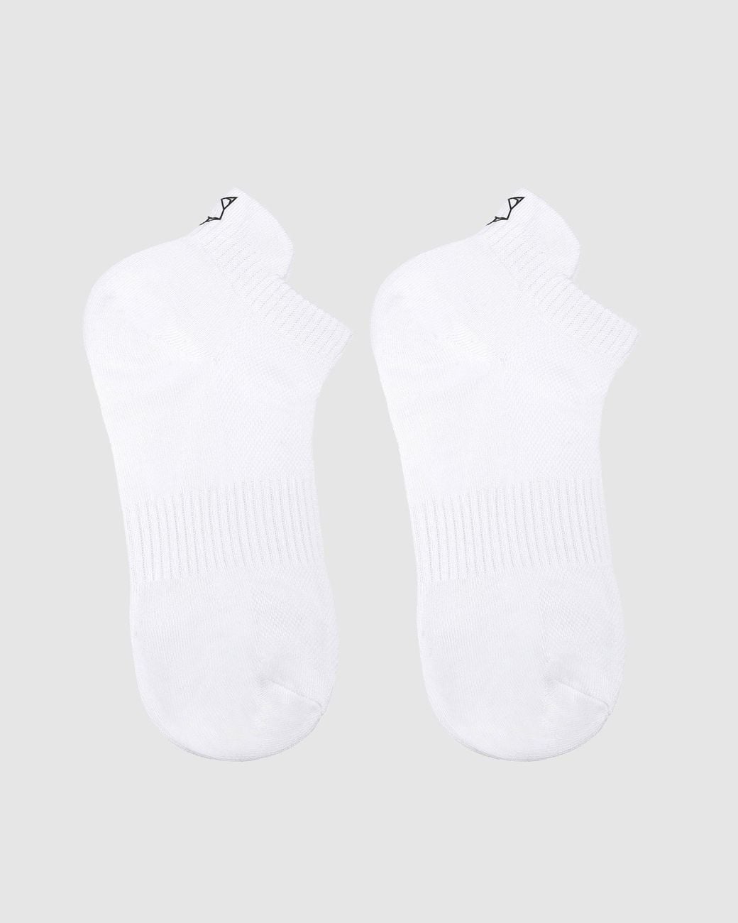 Naked Wolfe White 3 Pack Ankle Socks