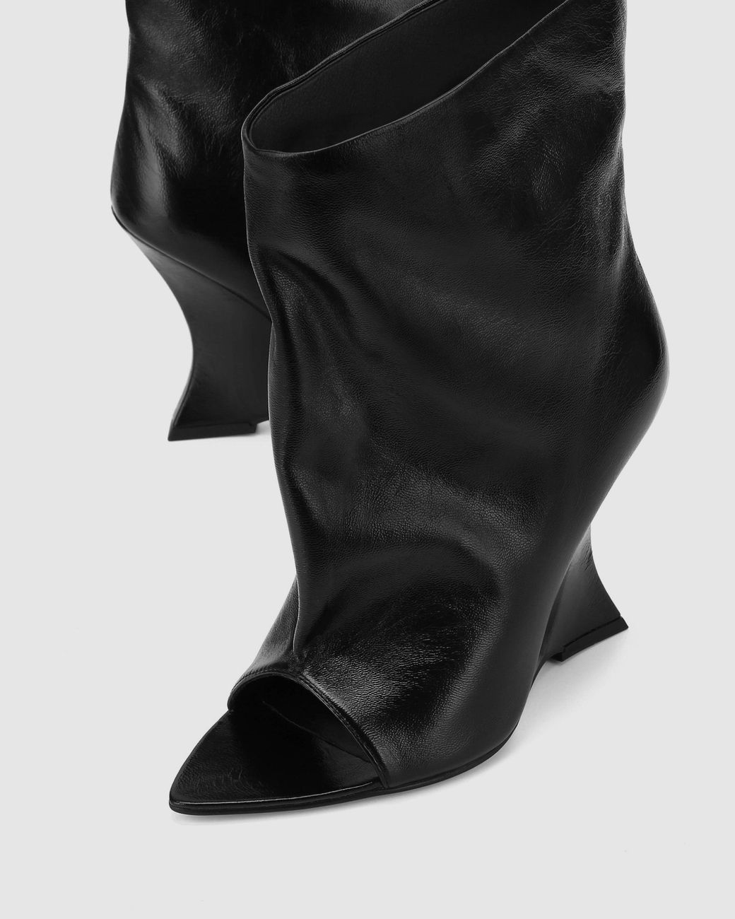 Naked Wolfe Black Reptile Leather