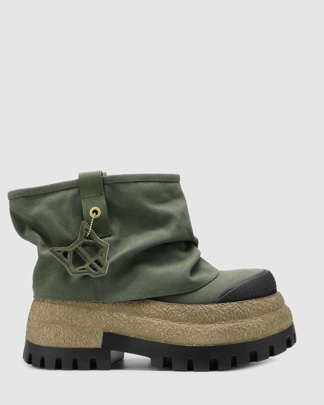 Naked Wolfe Green Dream Army Canvas