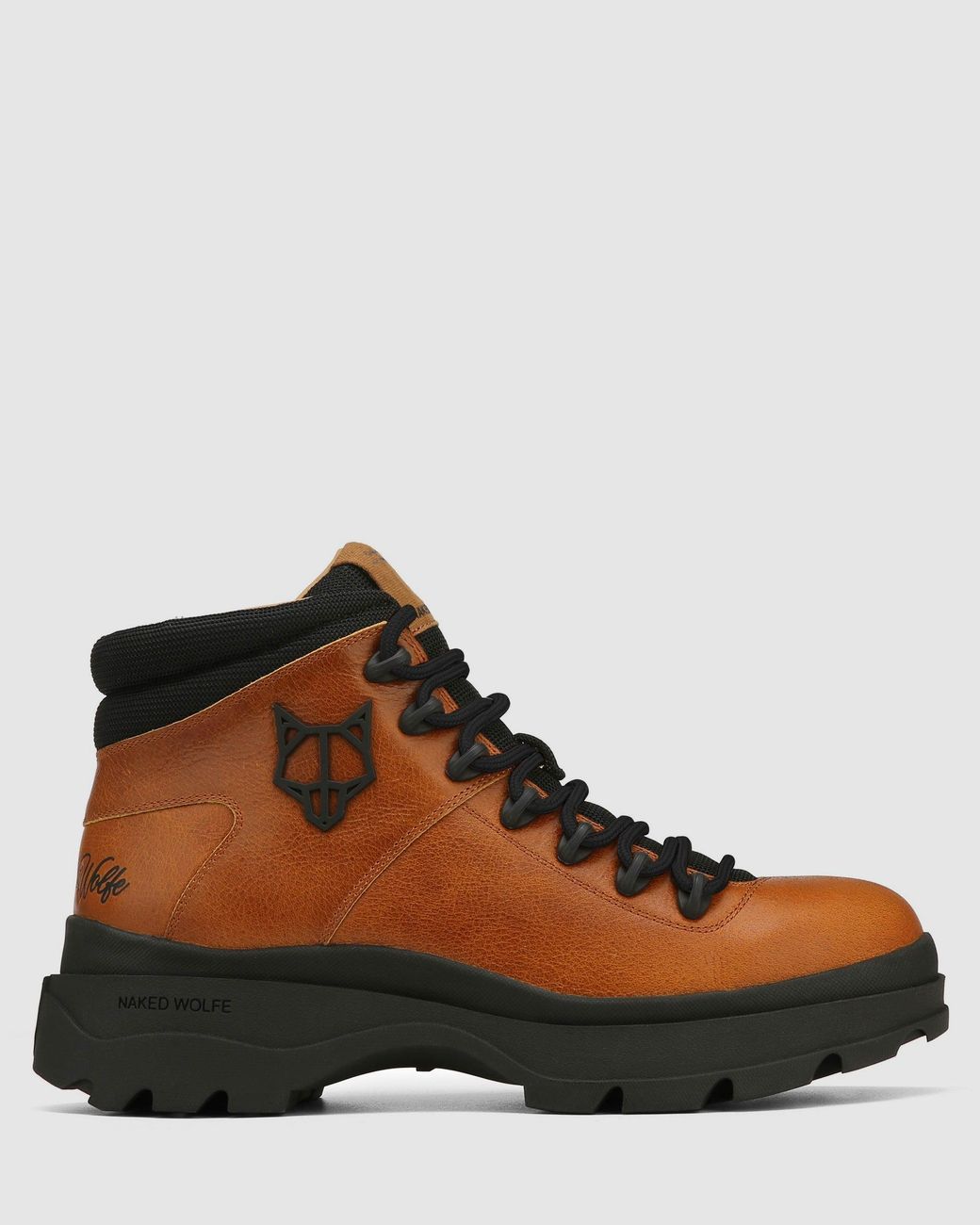 Naked Wolfe Brown Aspire Tan Leather