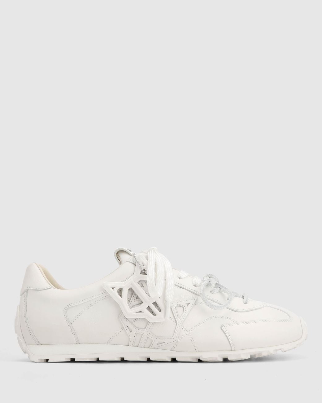 Naked Wolfe White The Butter Sneaker Leather