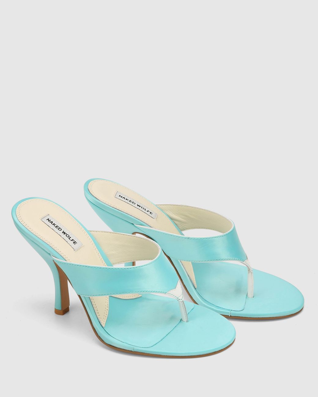 Naked Wolfe Blue Martine Sky Satin