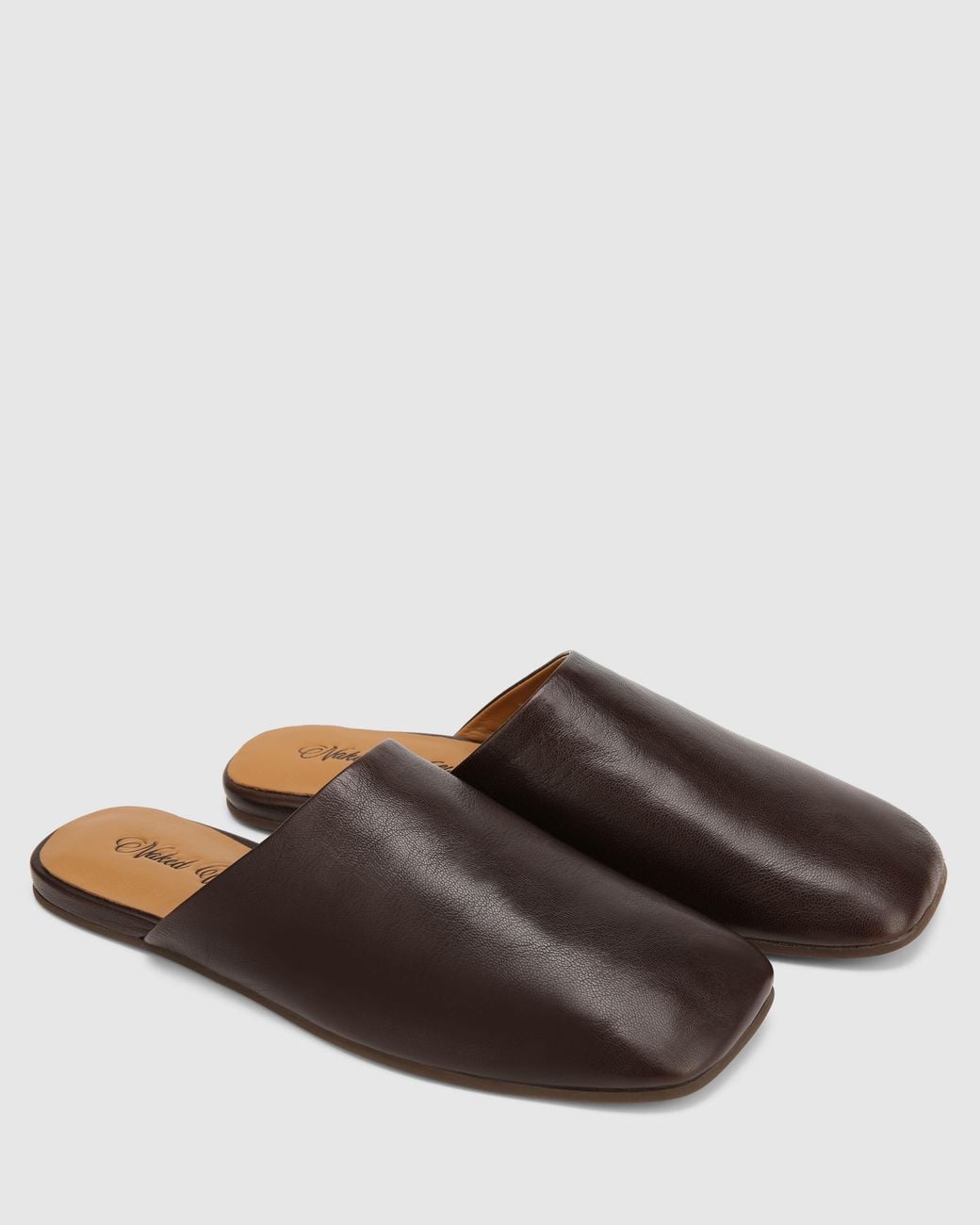 Naked Wolfe Brown The Reaper Mule Leather