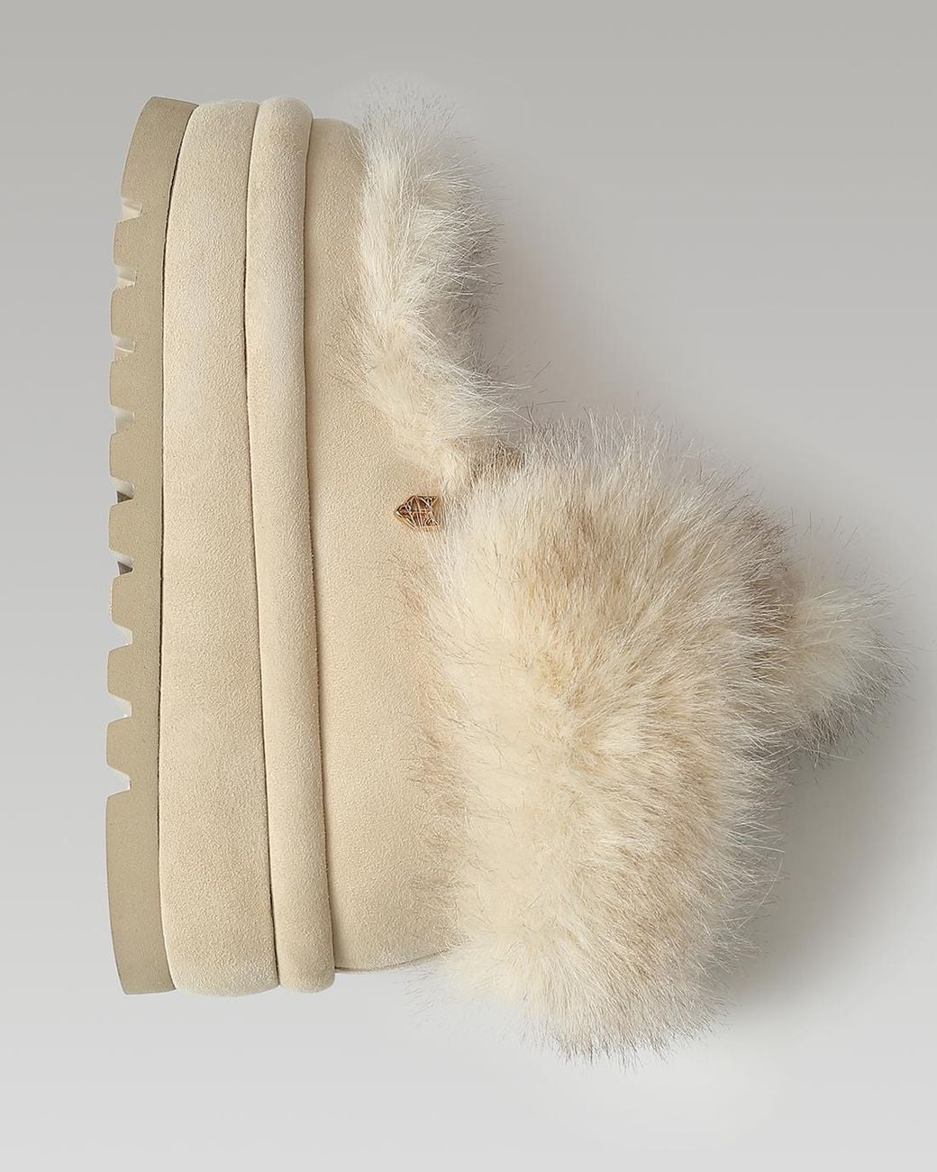 Naked Wolfe Natural Bambi Ice Suede