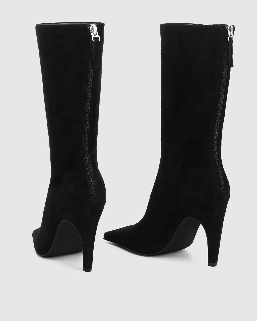 Naked Wolfe Black Haute Suede