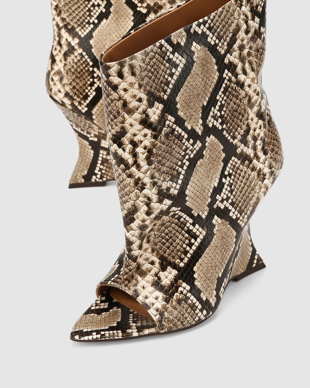 Naked Wolfe Reptile Natural Snake Leather