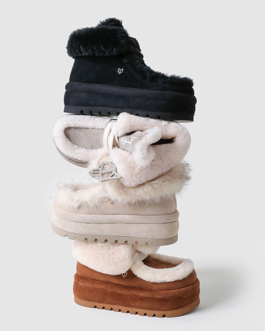 Naked Wolfe Natural Bambi Ice Suede