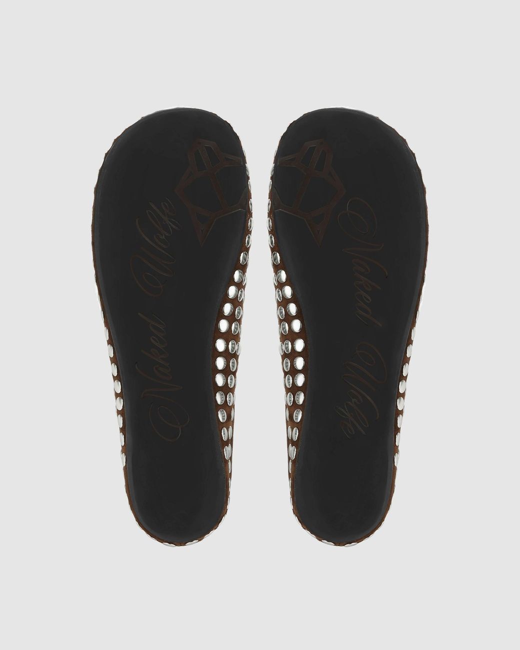 Naked Wolfe White Pippa Studded Leather