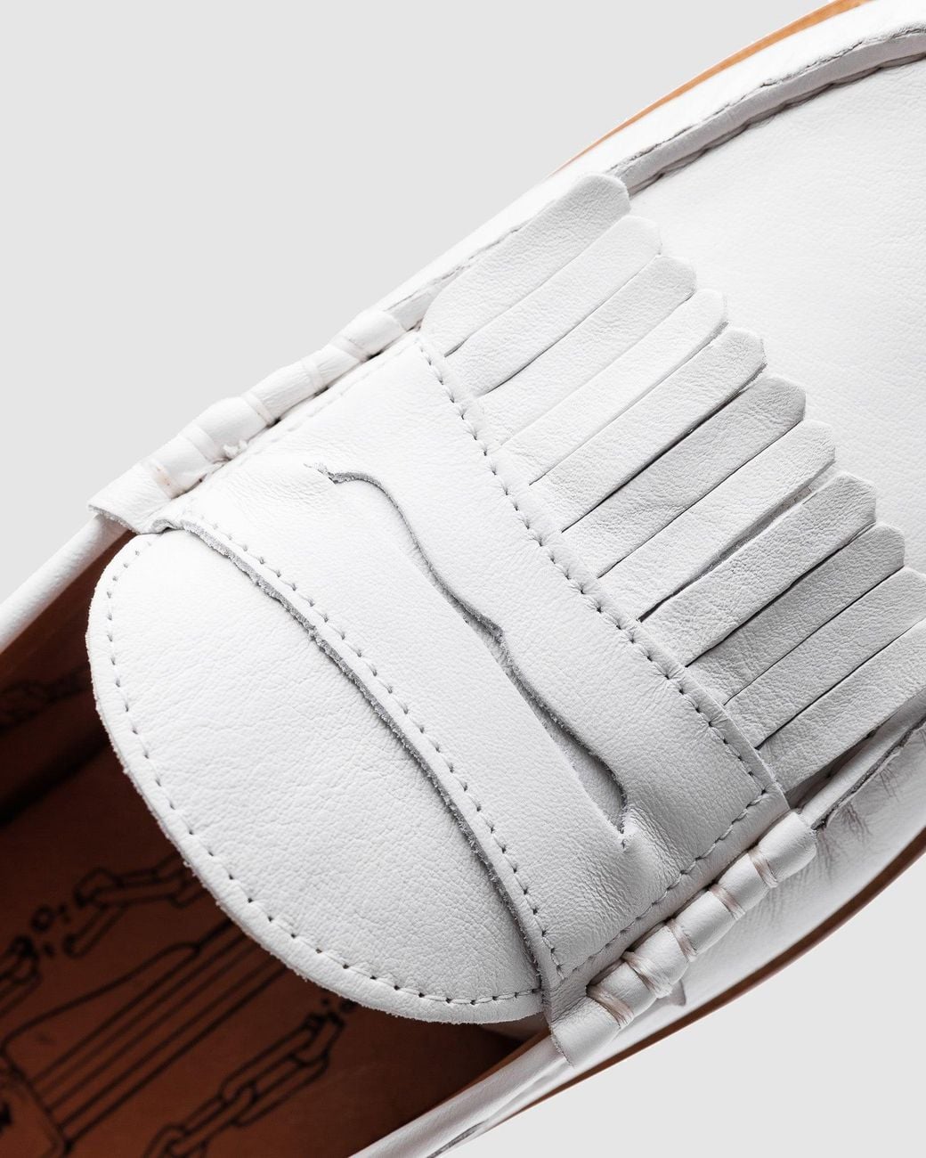 Naked Wolfe White Ravello Leather