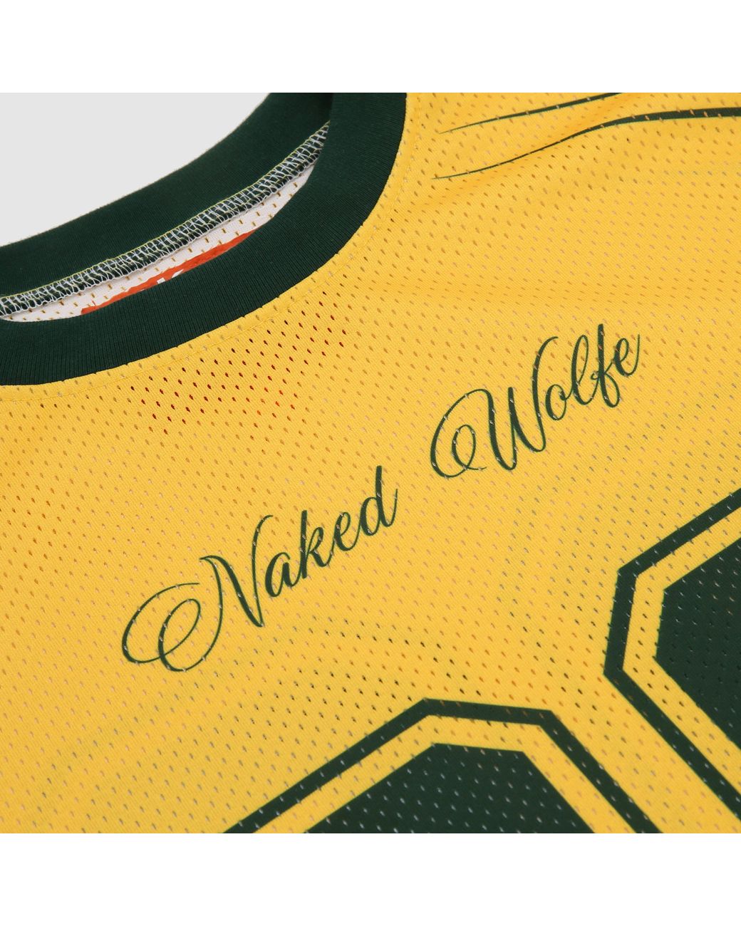 Naked Wolfe Yellow Naked Wolfe Jersey Top