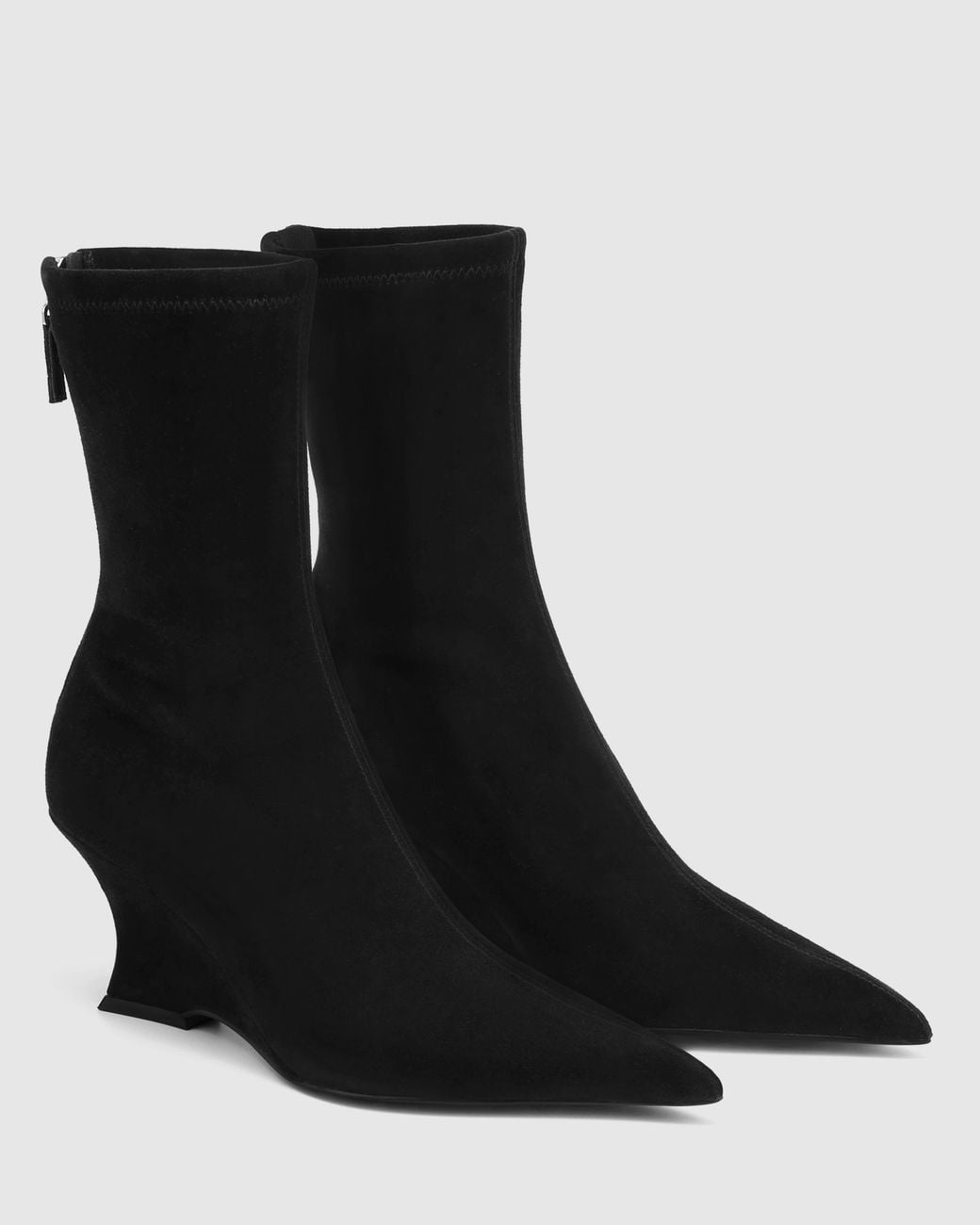 Naked Wolfe Black Hilly Suede