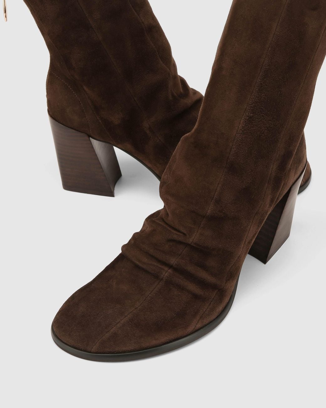 Naked Wolfe Brown Brandy Chocolate Suede