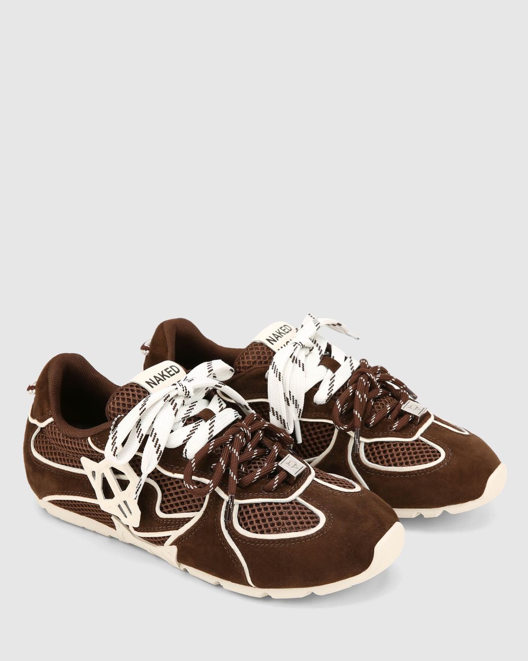 Naked Wolfe Brown Adored Sport/Vanilla Mesh