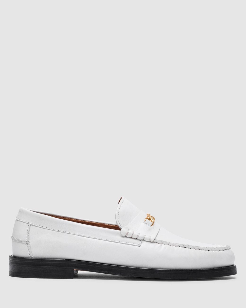 Naked Wolfe White Roma Leather