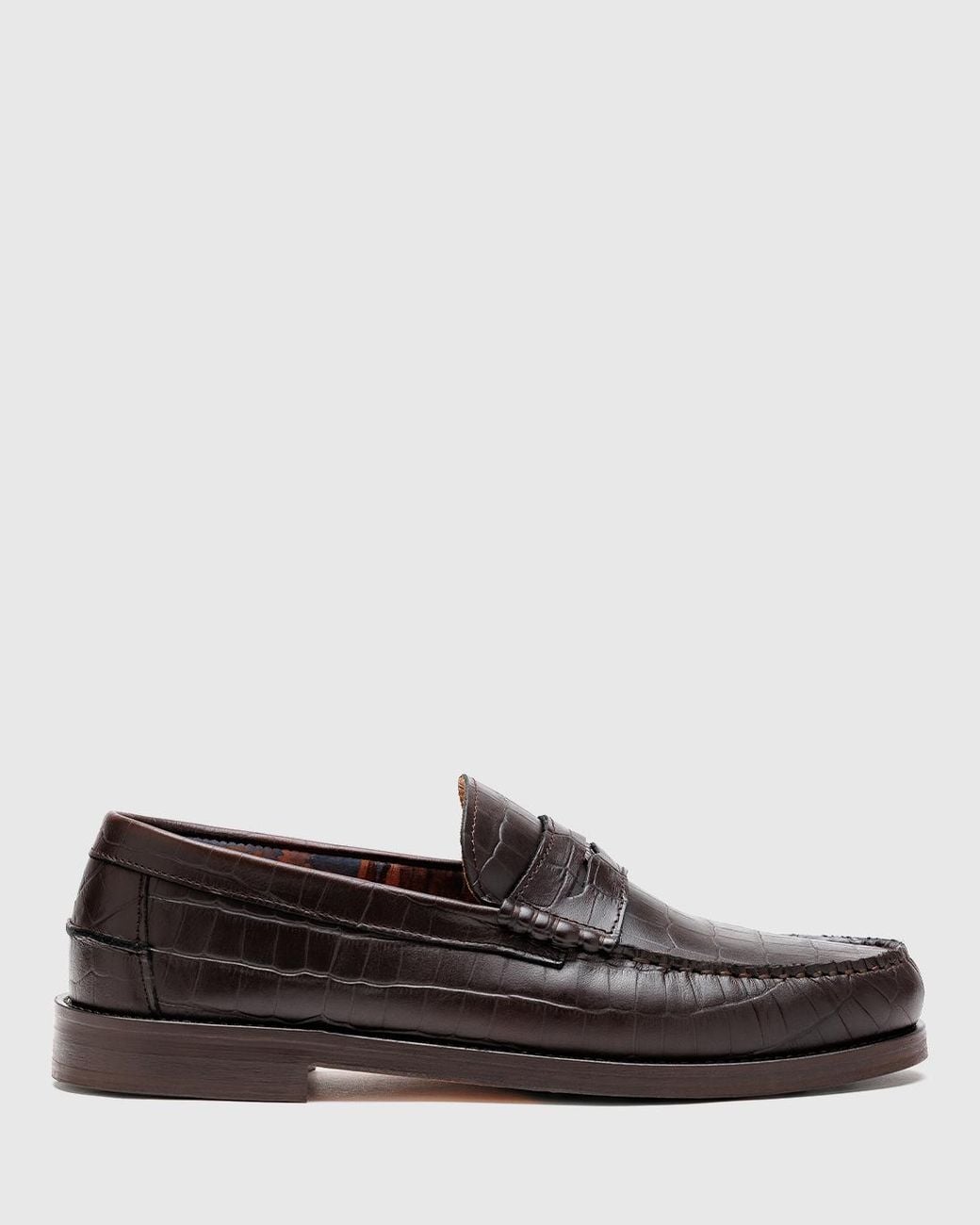 Naked Wolfe Brown Riviera Croc