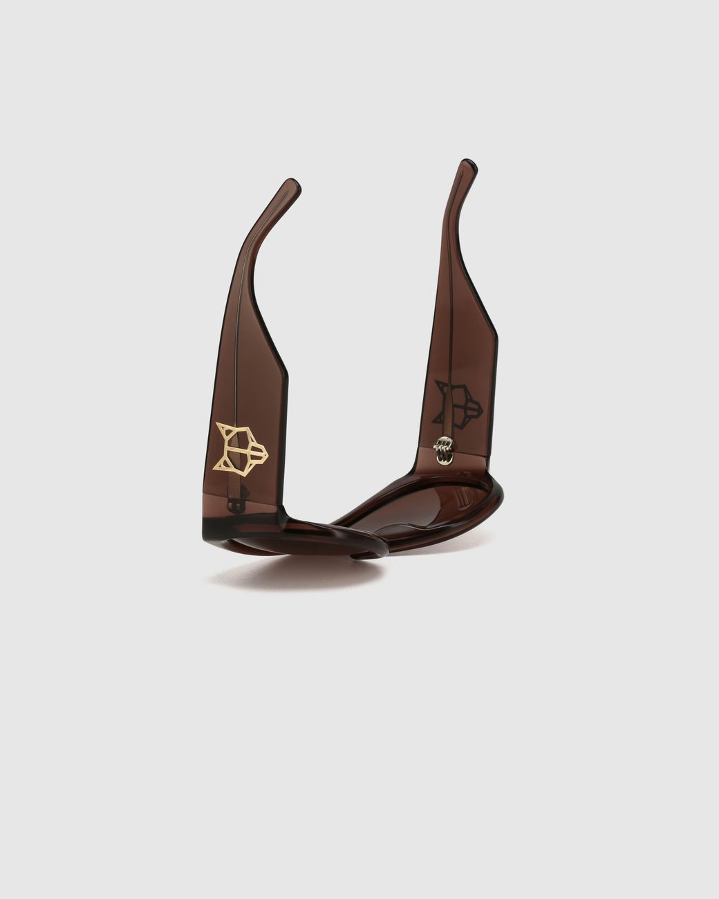 Naked Wolfe Brown Kim Sunglasses