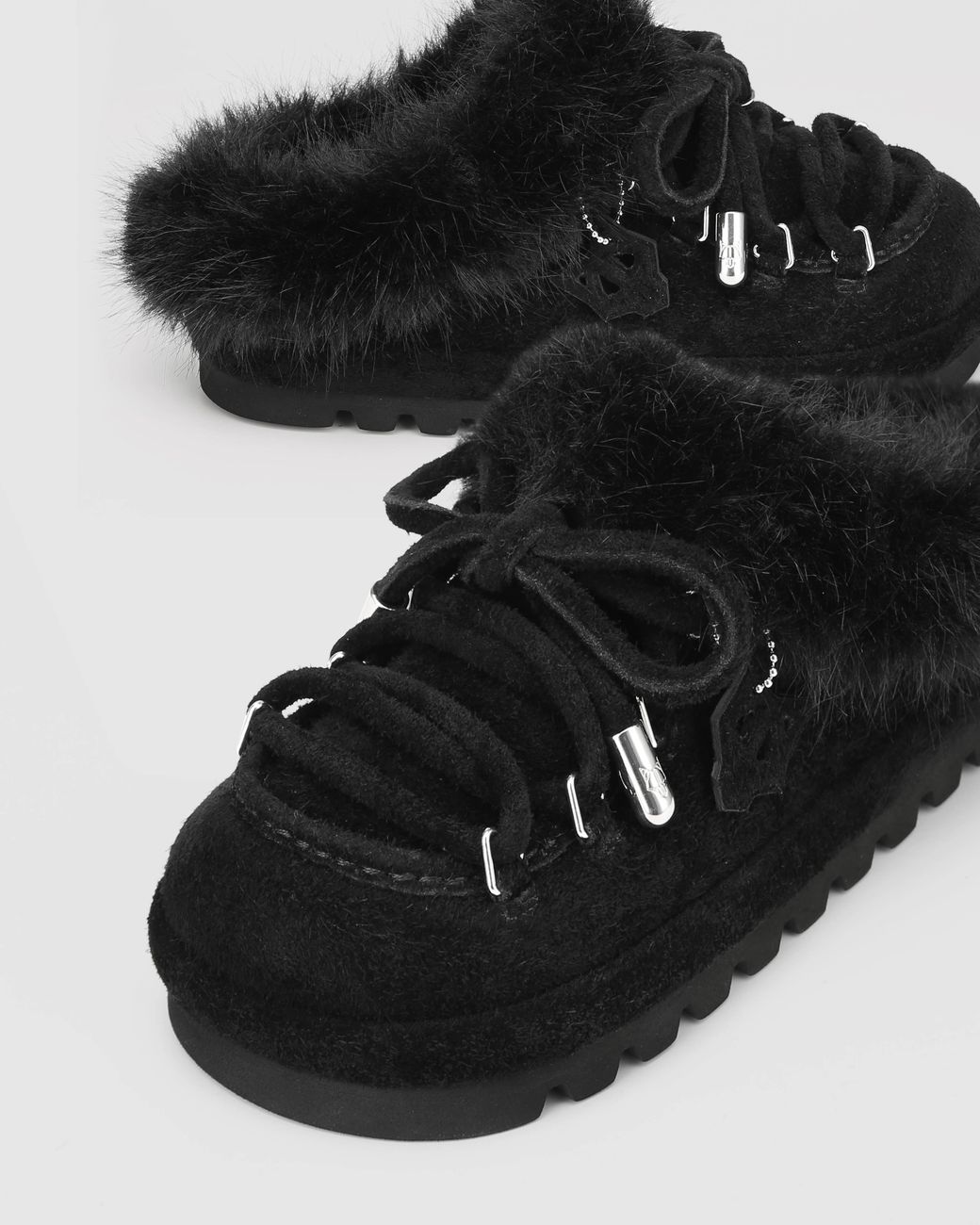 Naked Wolfe Black Harlow Suede