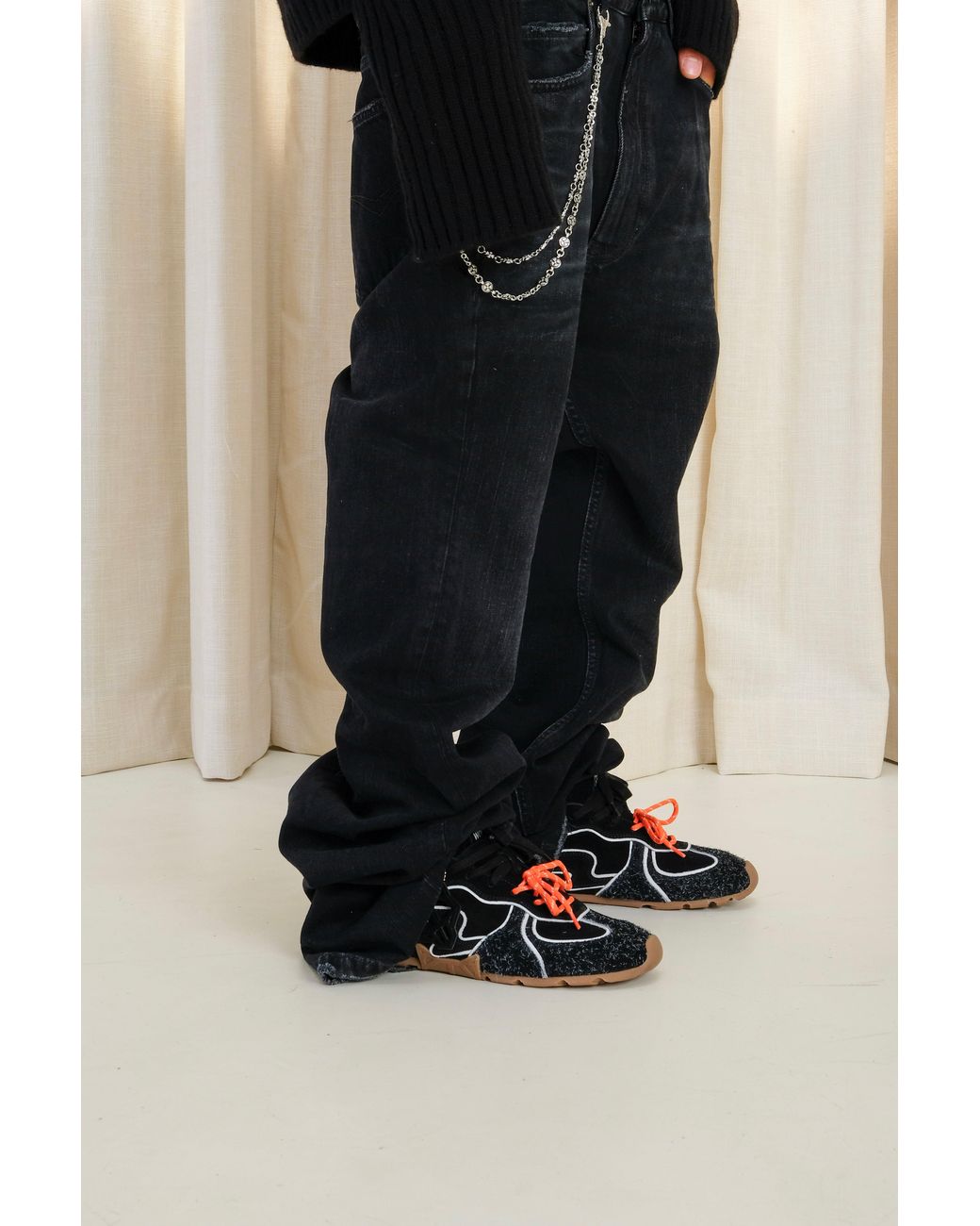 Naked Wolfe Black Ace Suede