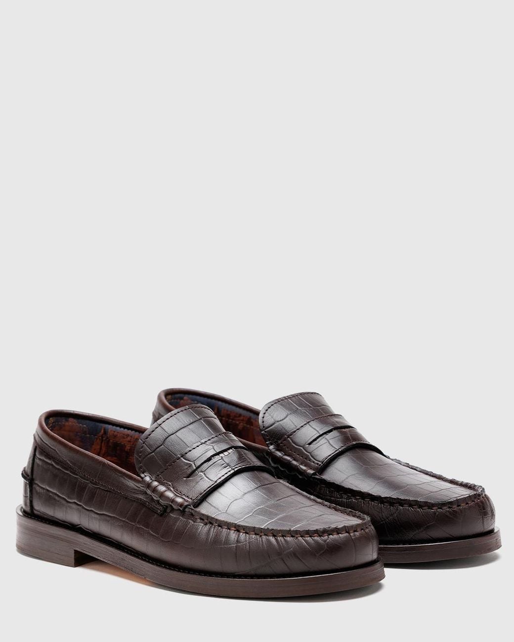 Naked Wolfe Brown Riviera Croc