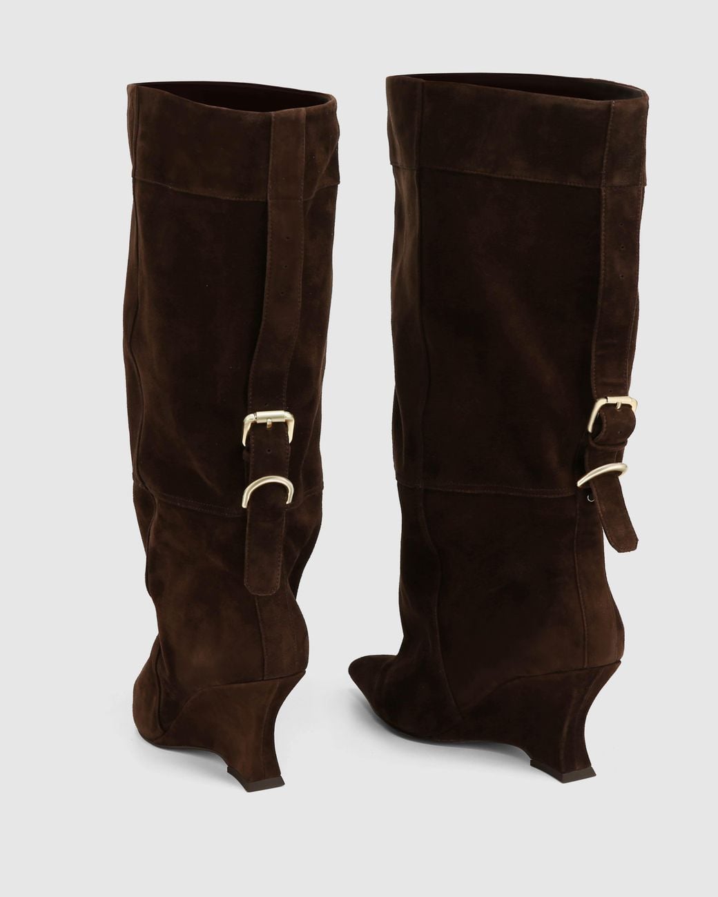 Naked Wolfe Black Harness Suede