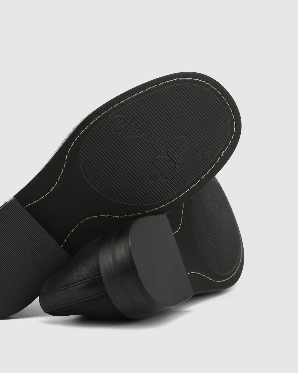 Naked Wolfe Black The Wrinkled Derby Leather