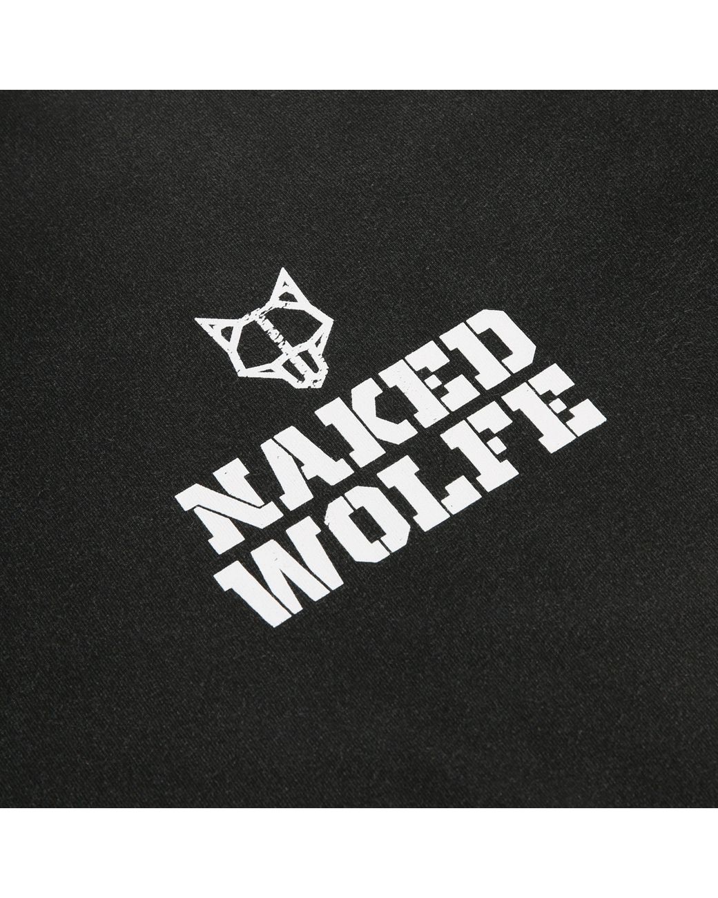 Naked Wolfe Black Vintage Organic Cotton Graphic T-Shirt