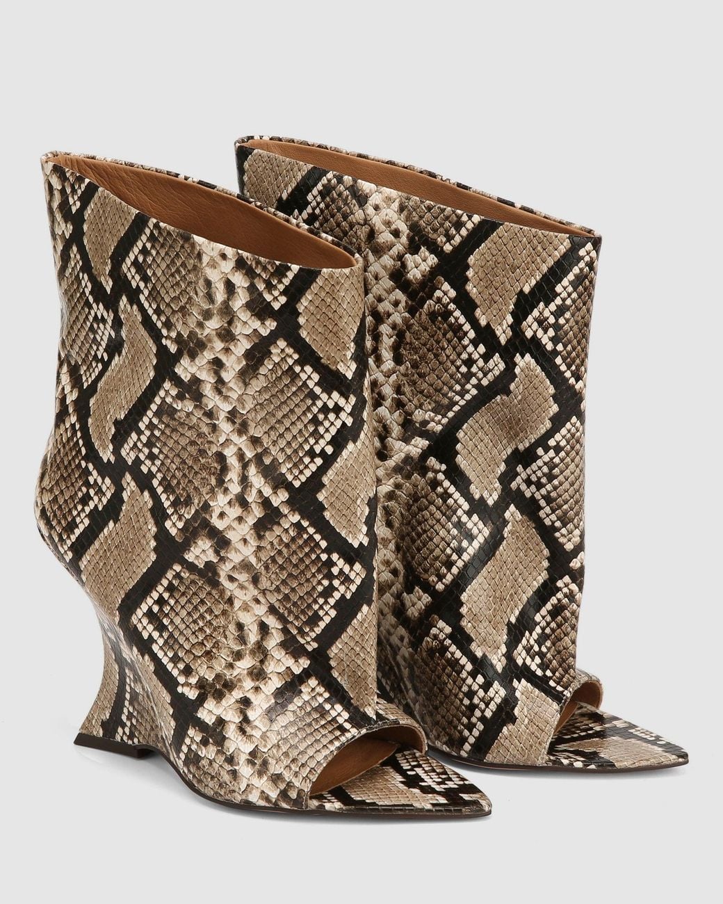 Naked Wolfe Reptile Natural Snake Leather