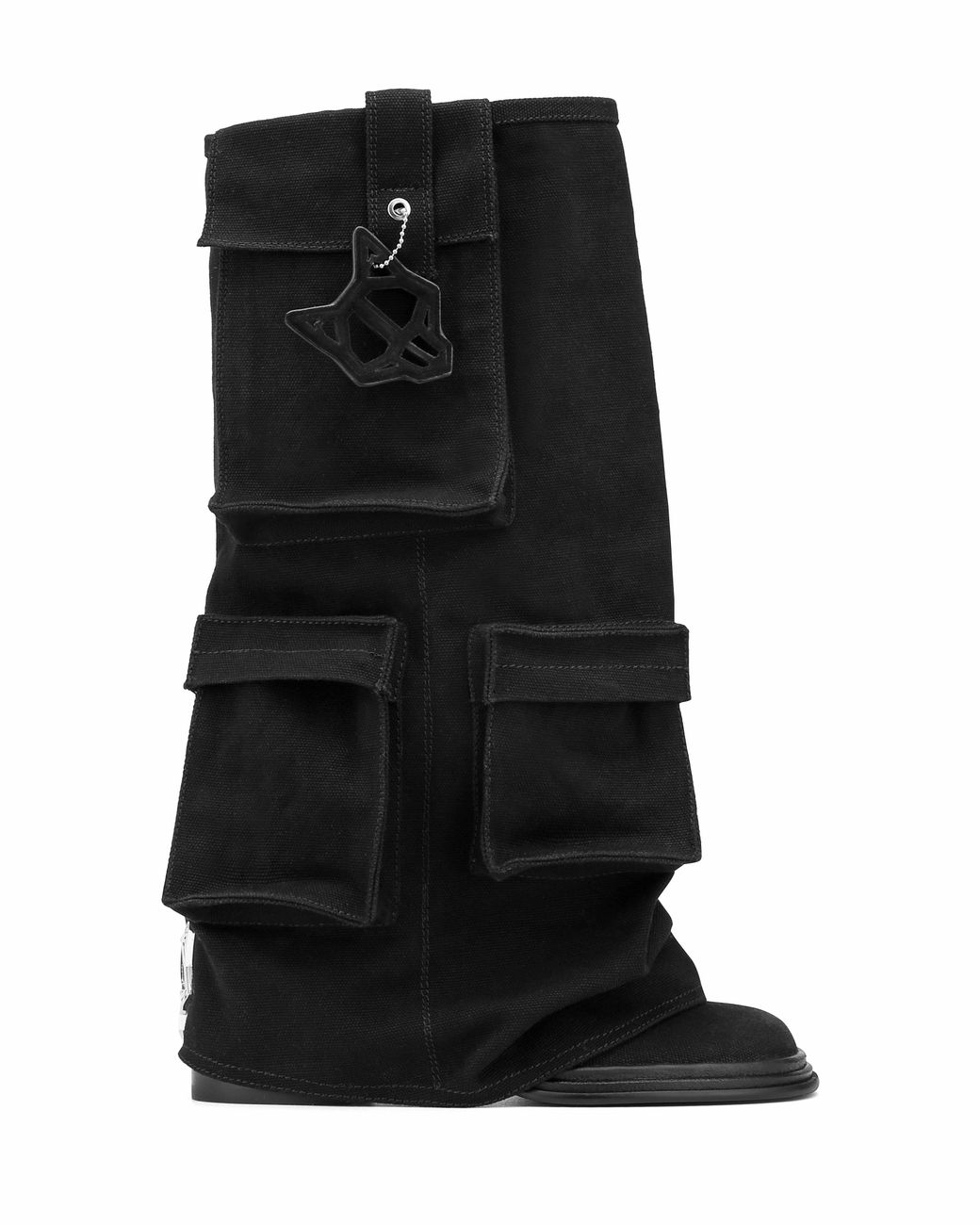 Naked Wolfe Natalia Canvas in Black | Lyst