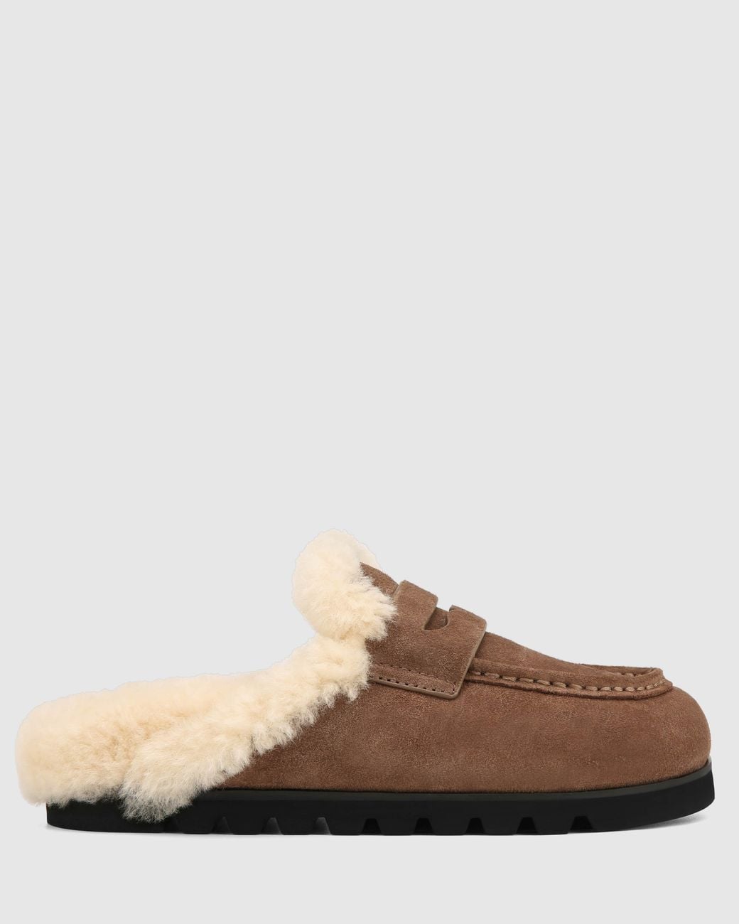 Naked Wolfe Brown Corded Tobacco Suede