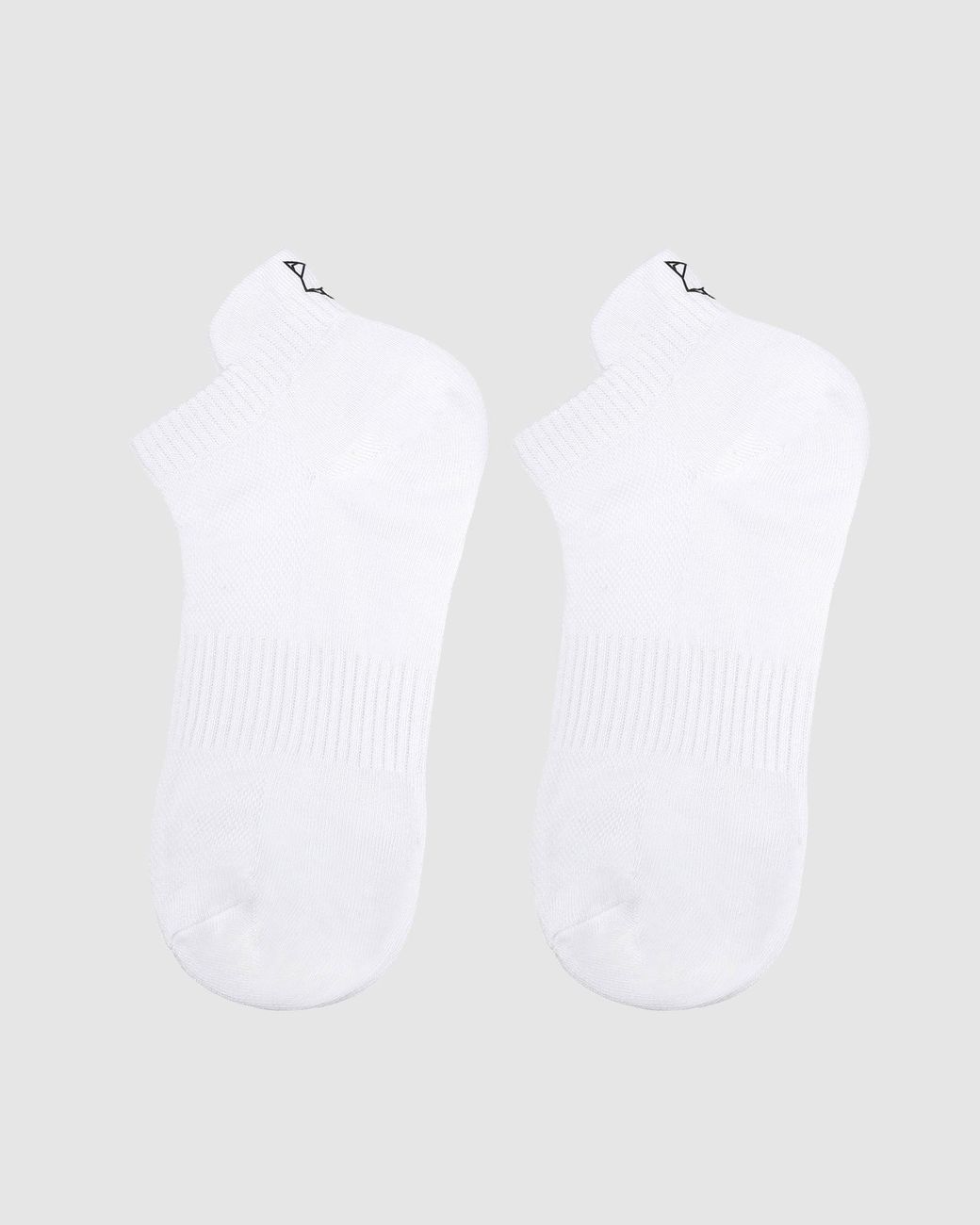 Naked Wolfe White 3 Pack Ankle Socks