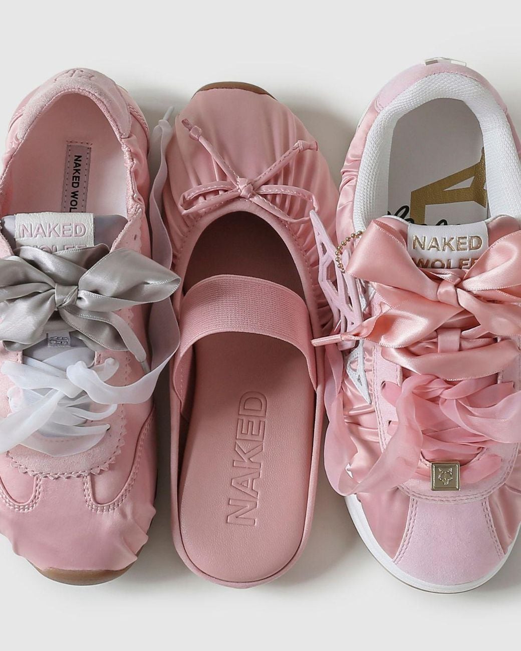 Naked Wolfe Pink Amora Satin