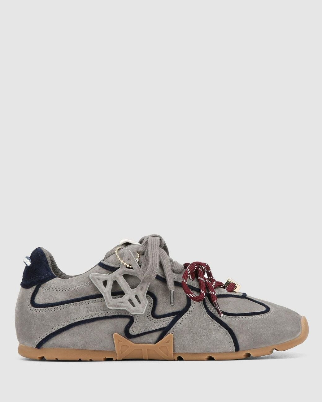 Naked Wolfe Gray Adored Suede
