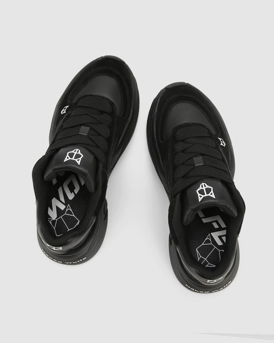 Naked Wolfe Temple Black Leather/suede