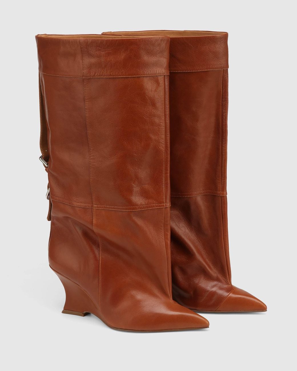 Naked Wolfe Brown Harness Leather