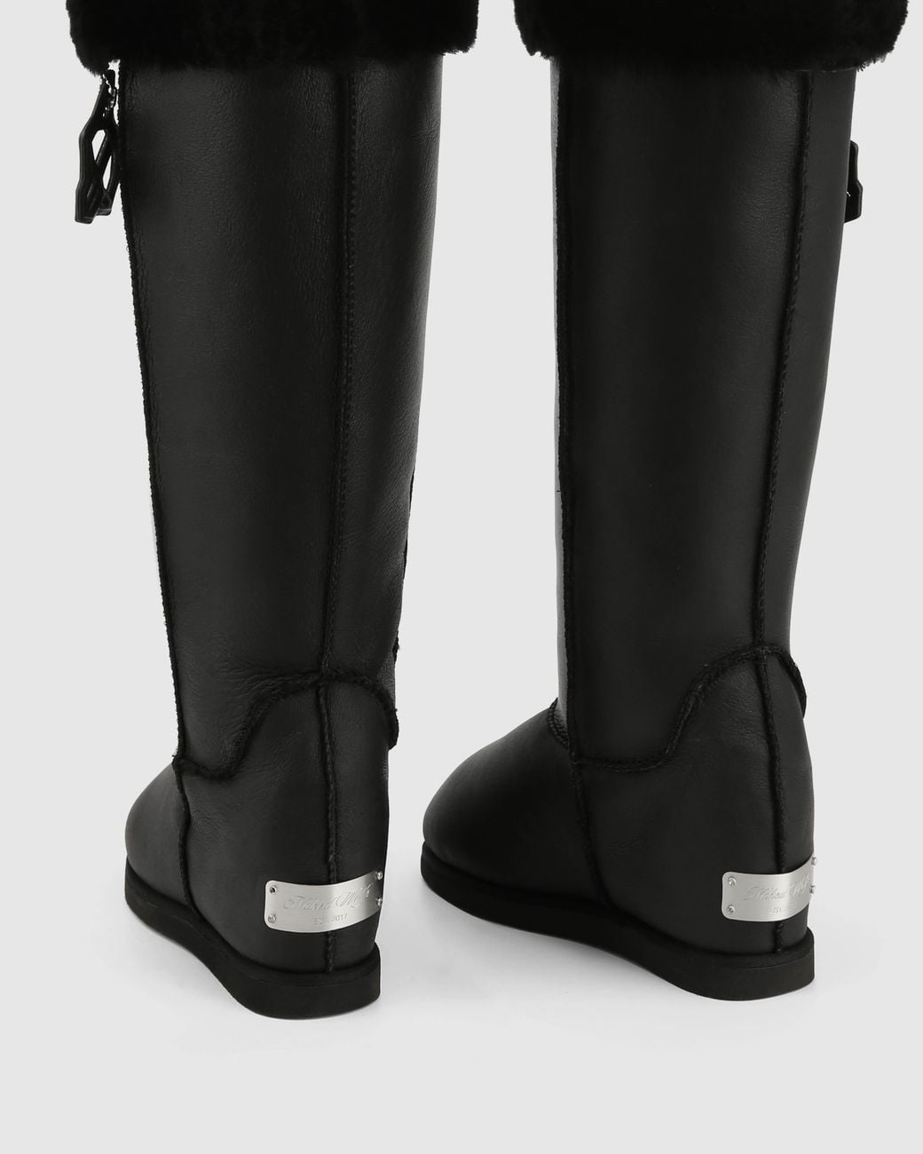 Naked Wolfe Black Melrose Leather