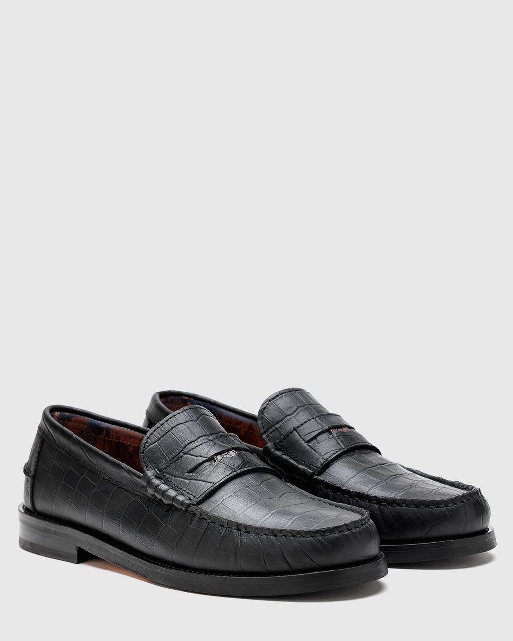 Naked Wolfe Black Riviera Croc