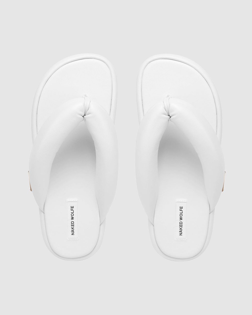 Naked Wolfe White Hilary Leather