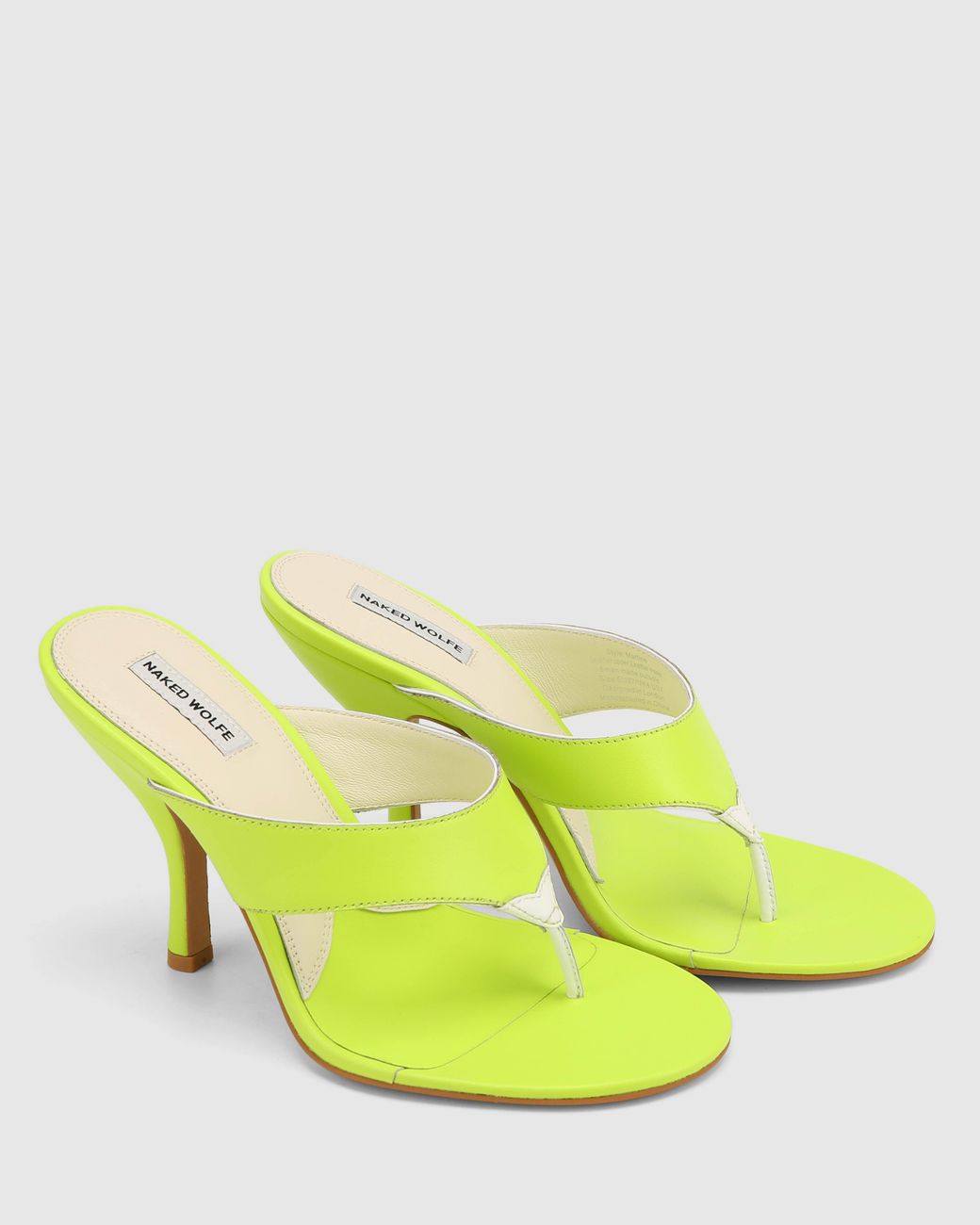Naked Wolfe Yellow Martine Neon Leather