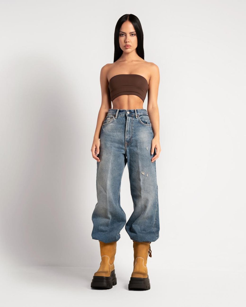 Naked Wolfe Sandstorm Nubuck Leather Wheat in Brown | Lyst