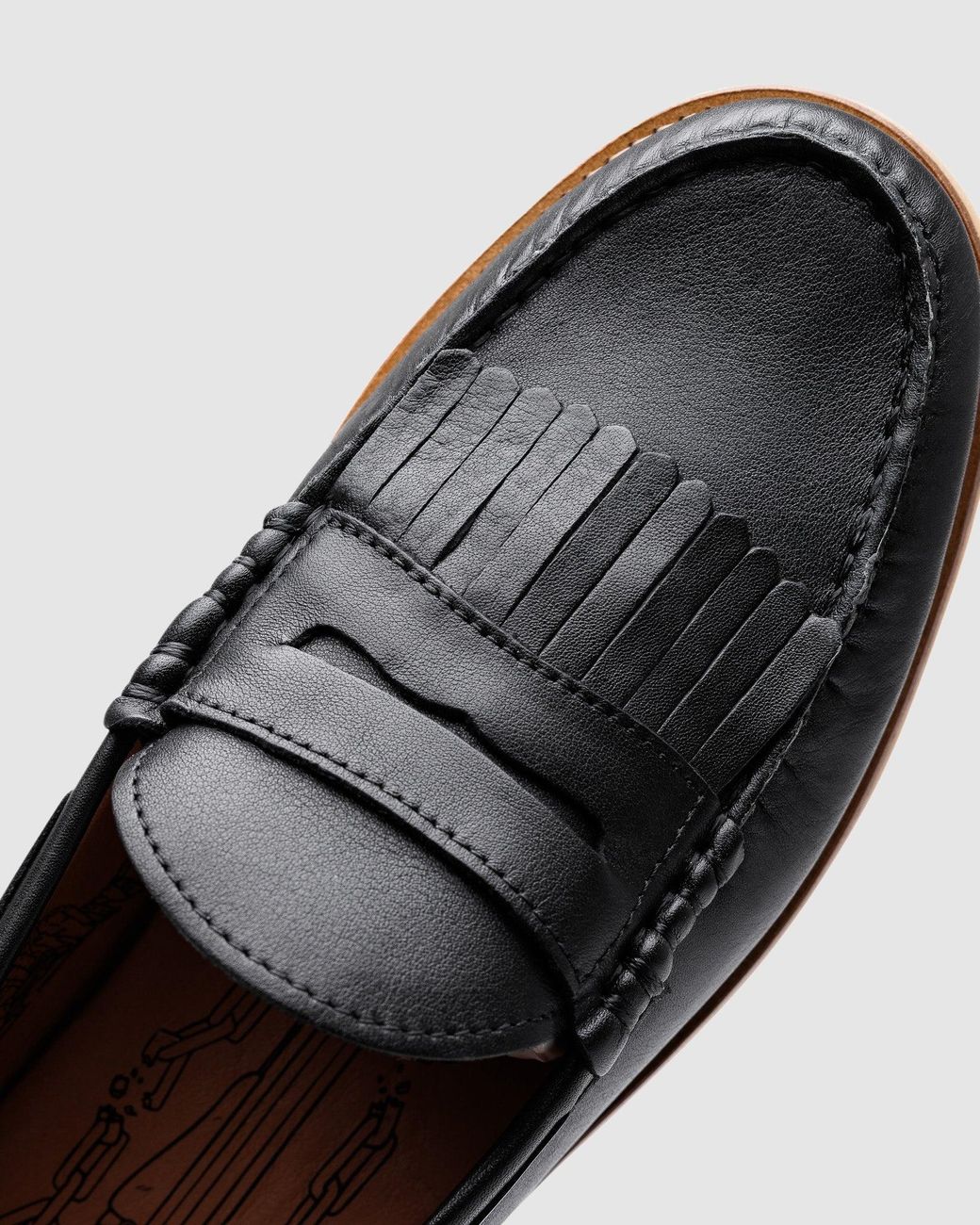 Naked Wolfe Black Ravello Leather