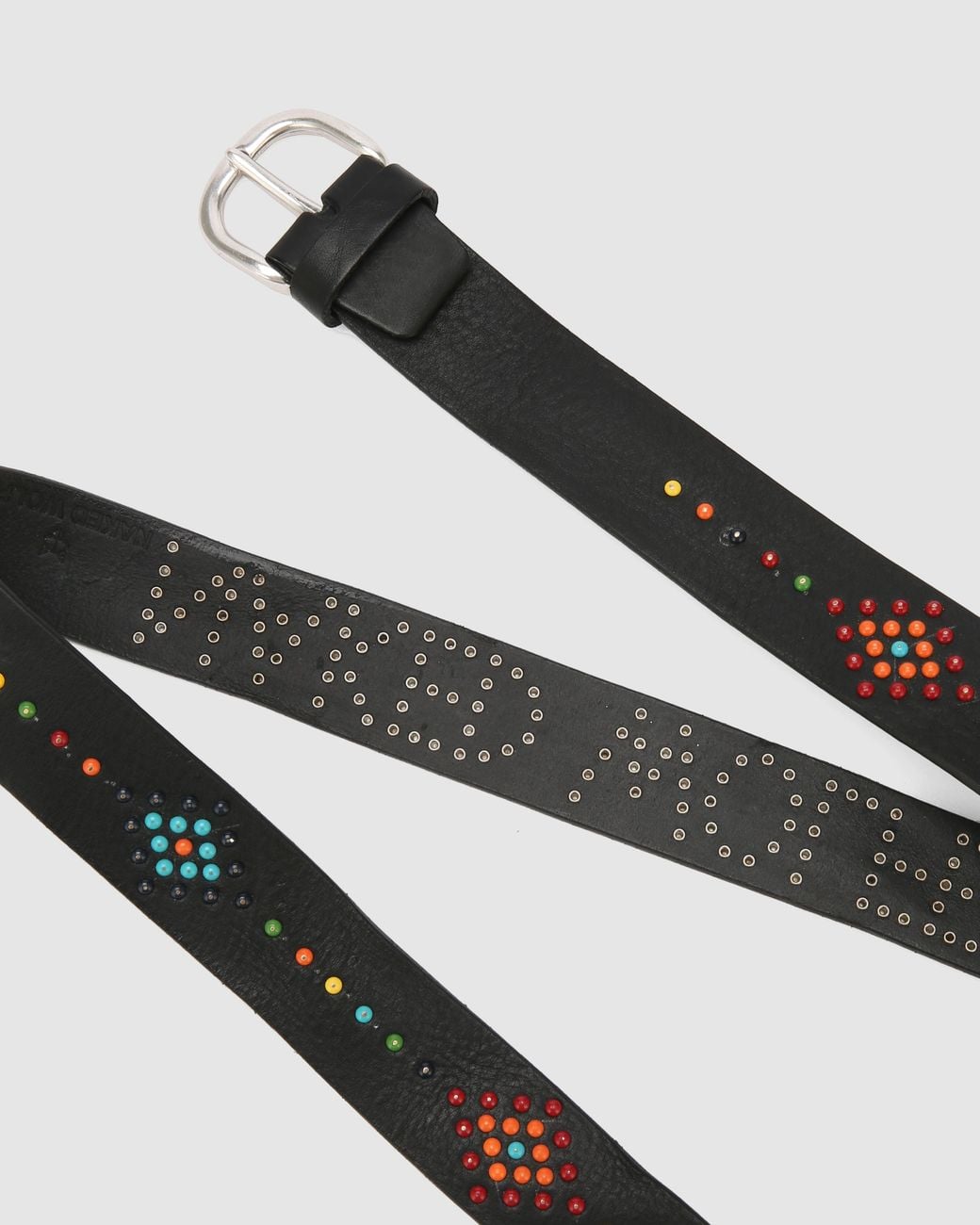 Naked Wolfe White Western Belt Leather