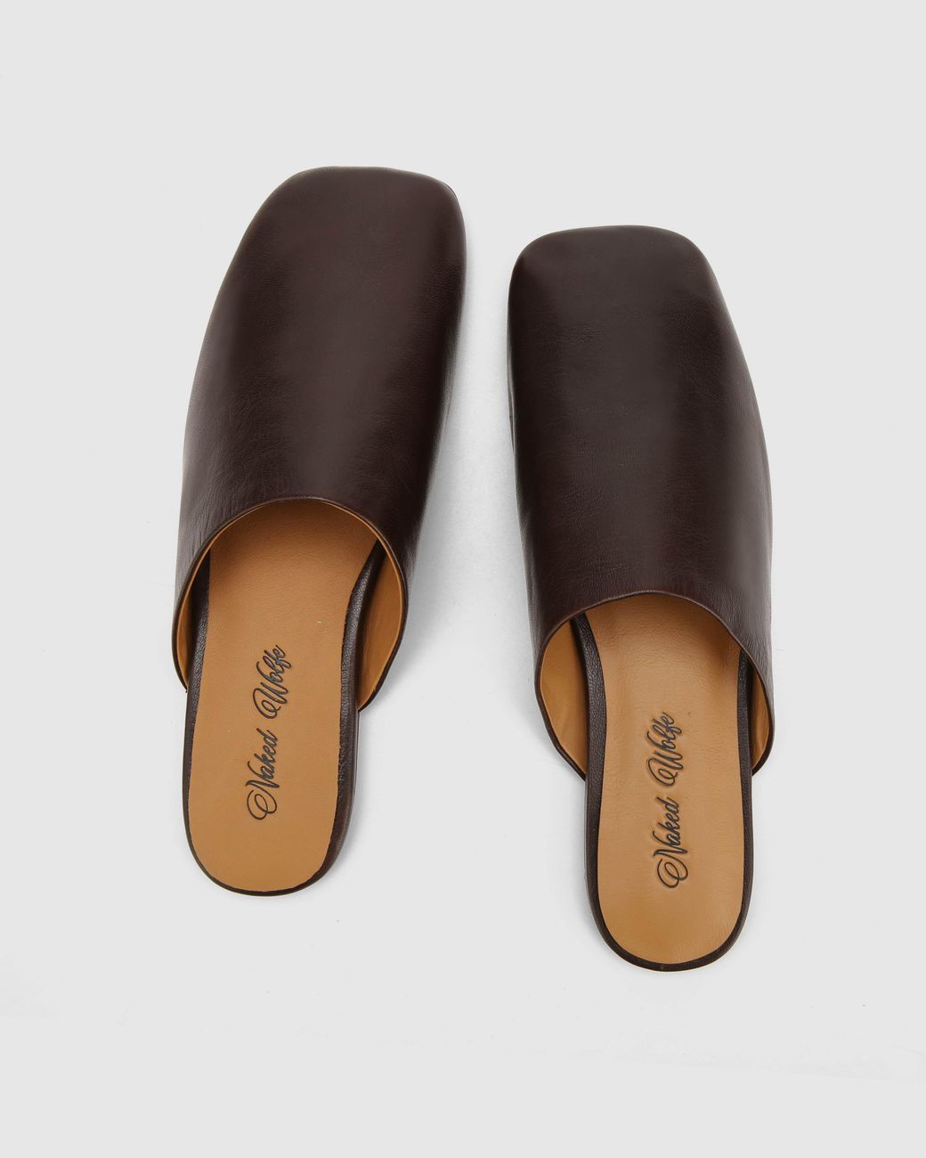 Naked Wolfe Brown The Reaper Mule Leather