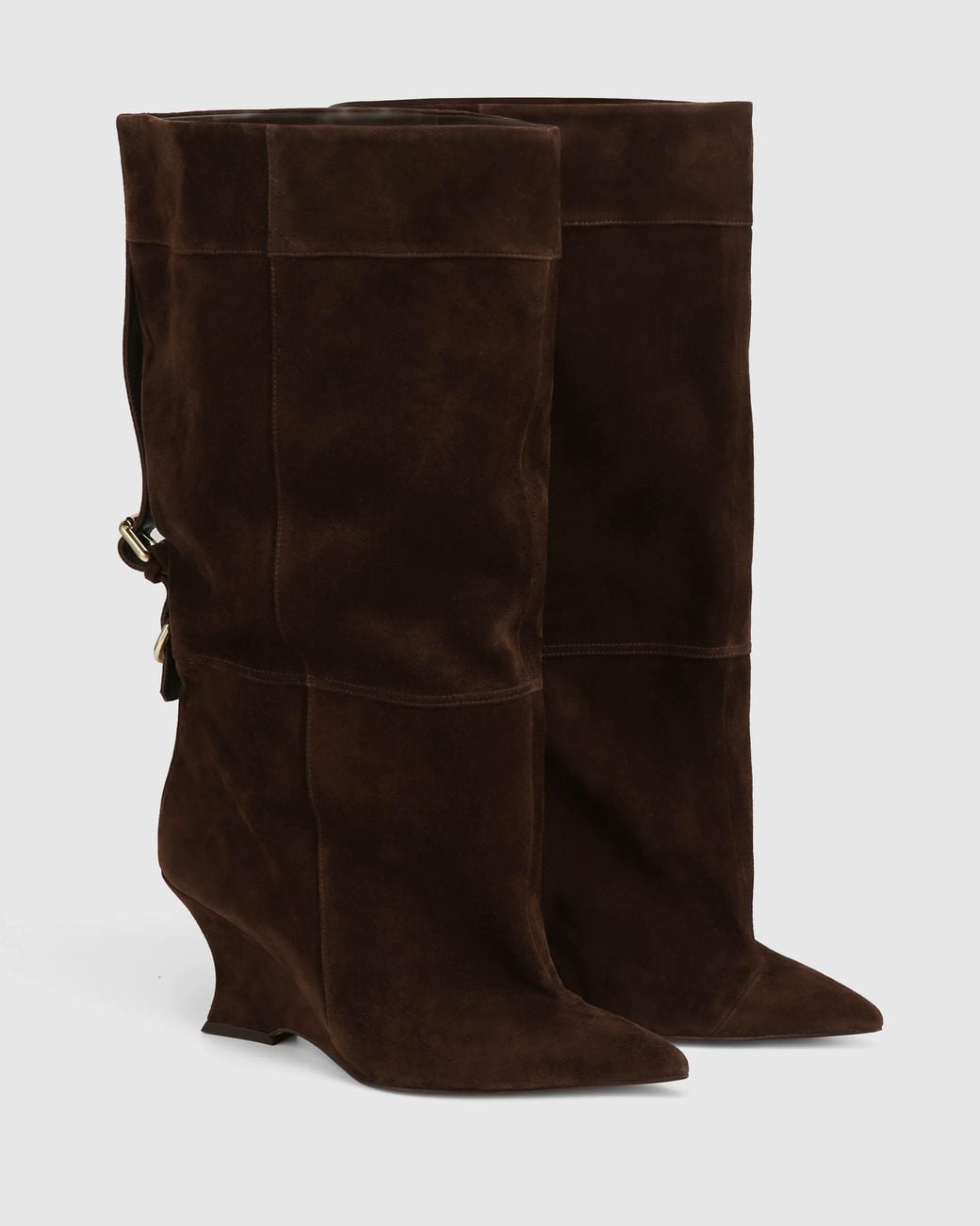 Naked Wolfe Black Harness Suede