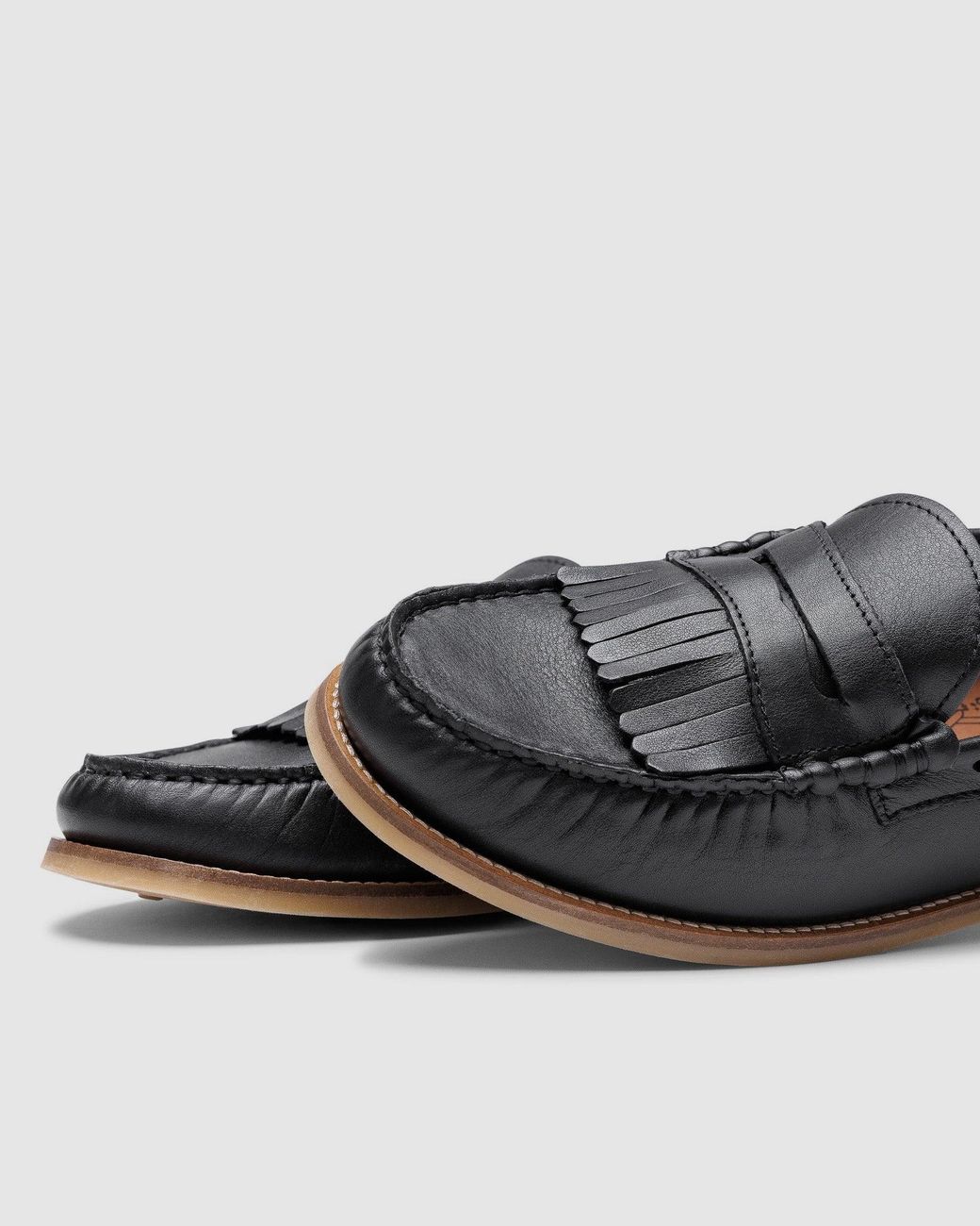 Naked Wolfe Black Ravello Leather