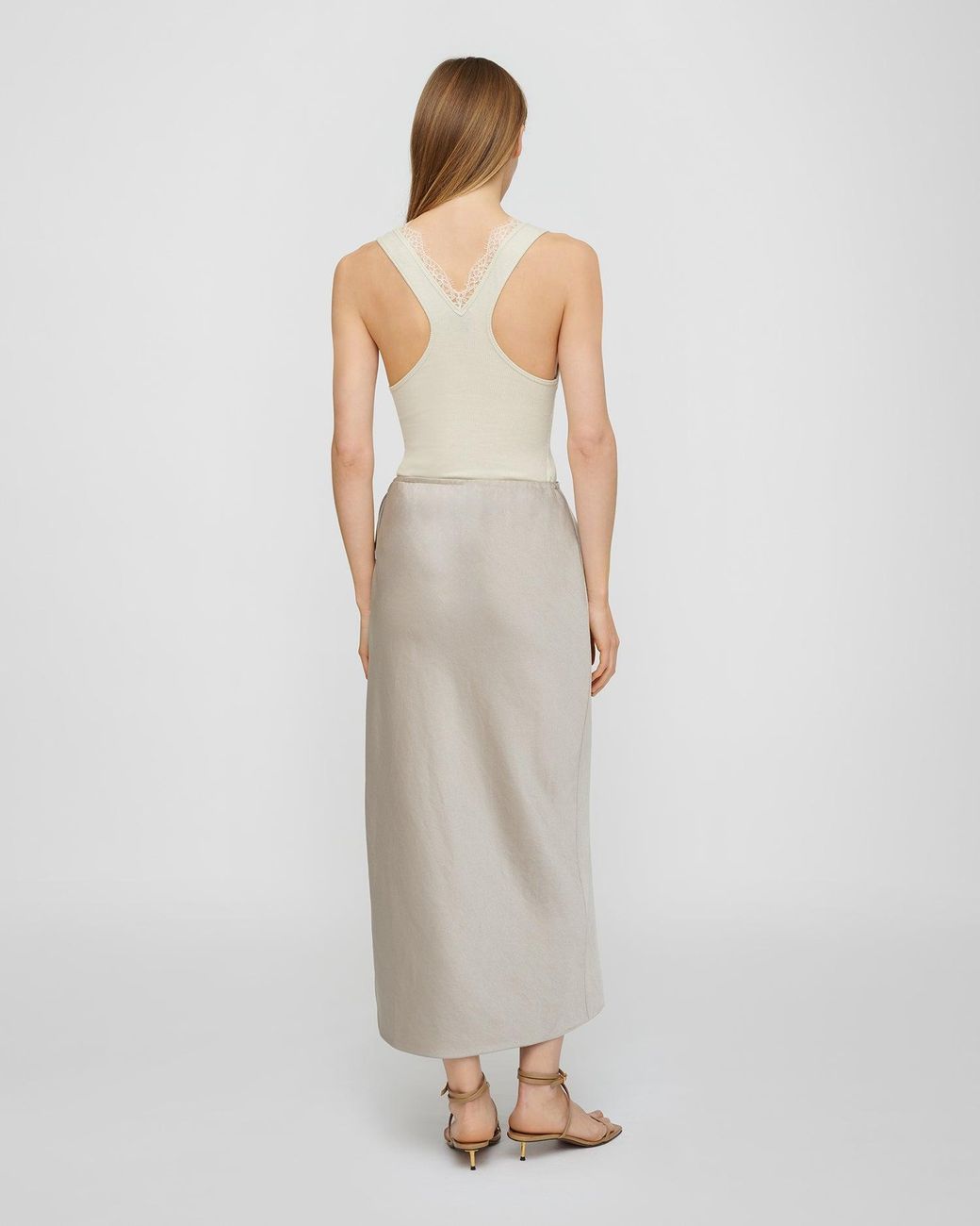 Nanushka White Gargi