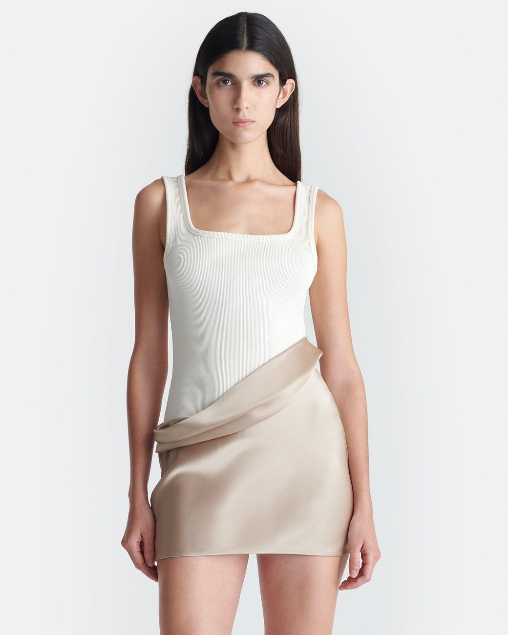 Nanushka White Marijn